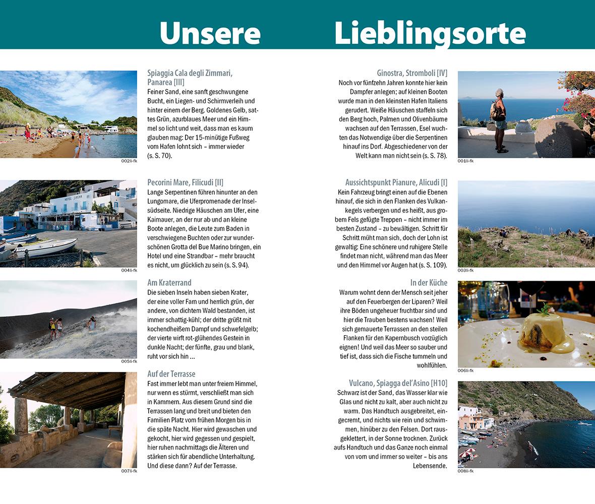 Beispielinhalt (Bild) Reise Know-How InselTrip Liparische Inseln