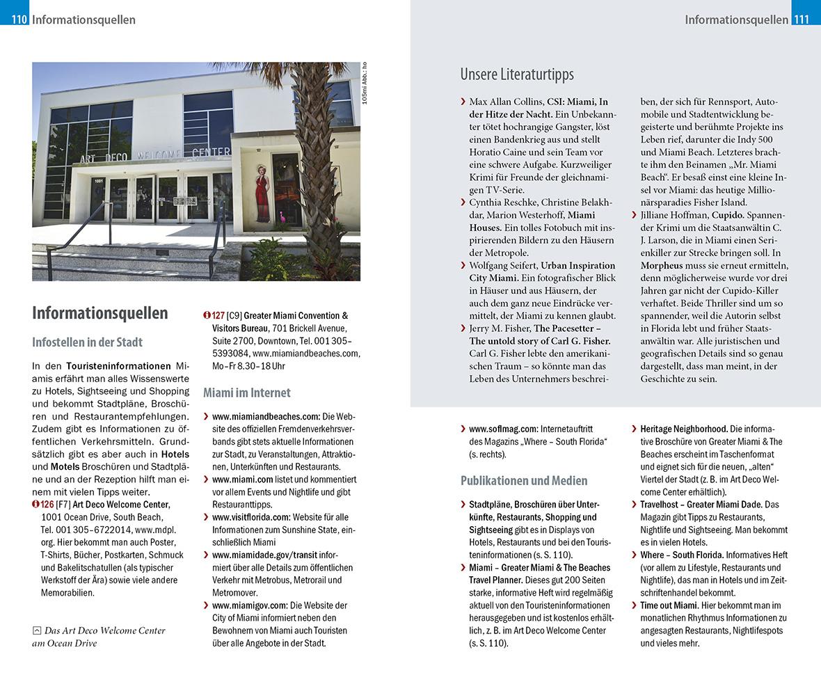 Beispielinhalt (Bild) Reise Know-How CityTrip Miami