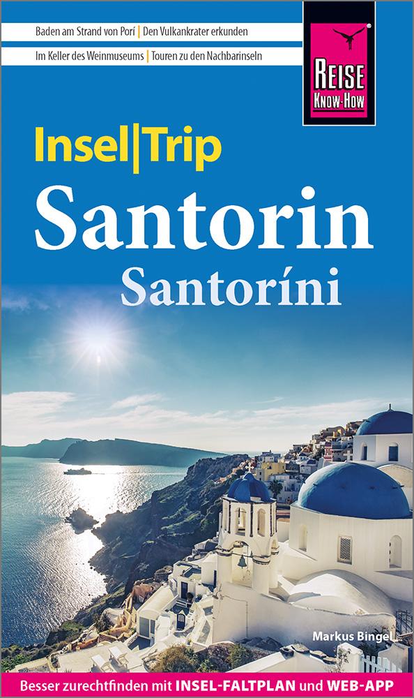Vorderes Coverbild Reise Know-How InselTrip Santorin / Santoríni