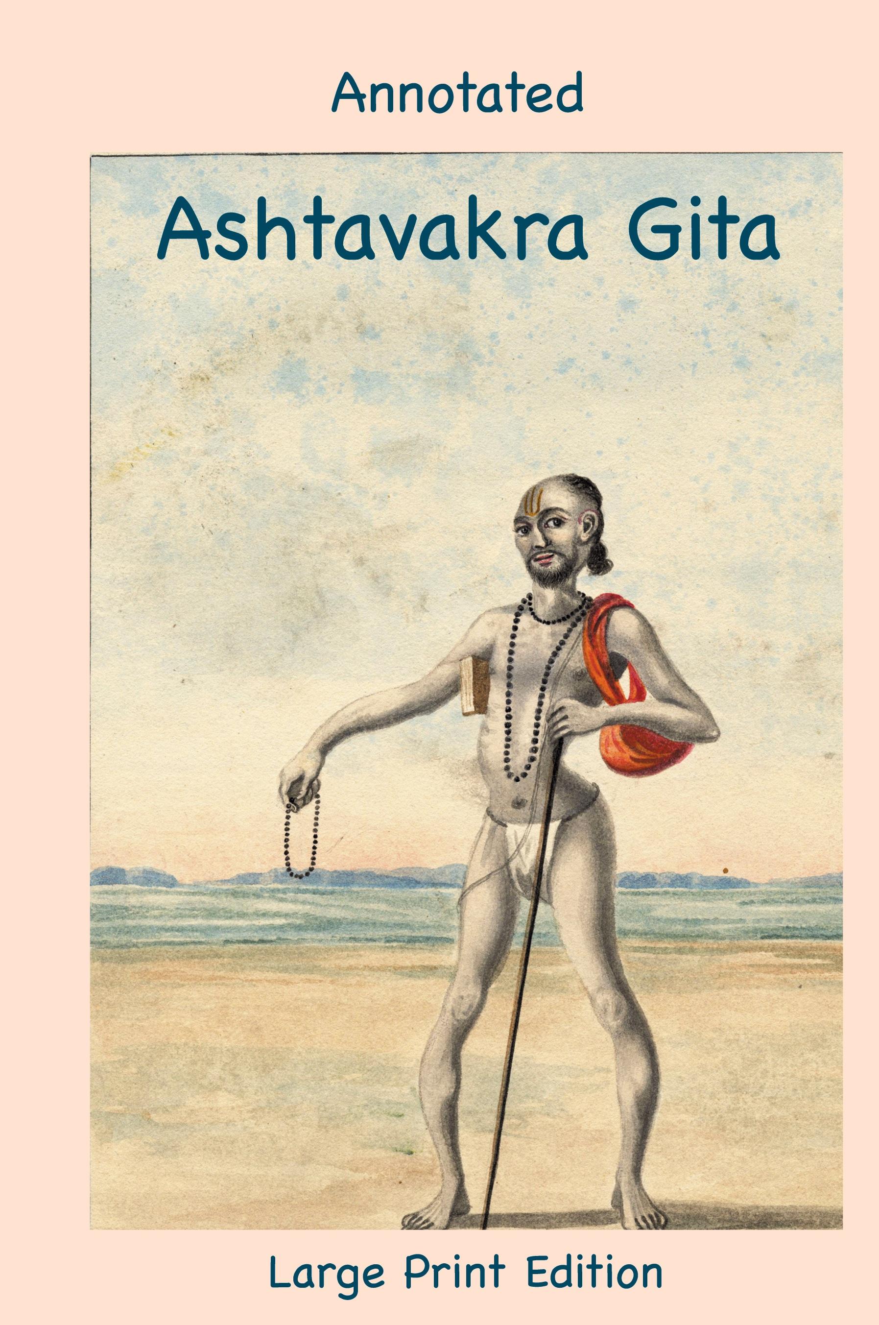 Vorderes Coverbild Annotated Ashtavakra Gita (Large Print Edition)