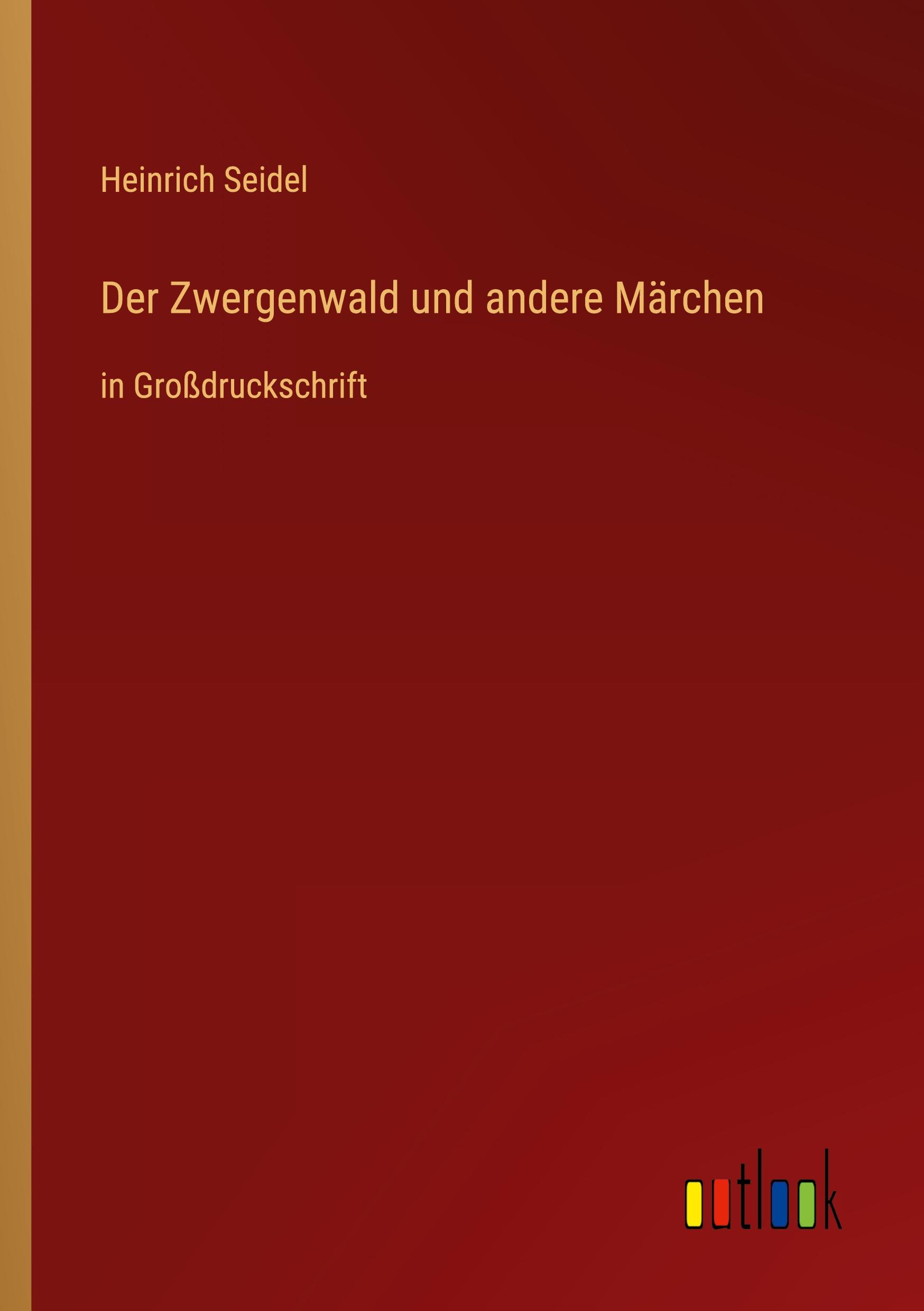 Vorderes Coverbild Der Zwergenwald und andere Märchen