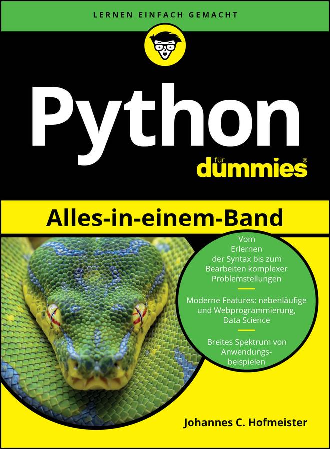 Vorderes Coverbild Python Alles-in-einem-Band für Dummies