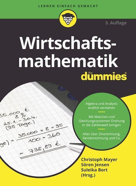 Vorderes Coverbild Wirtschaftsmathematik für Dummies