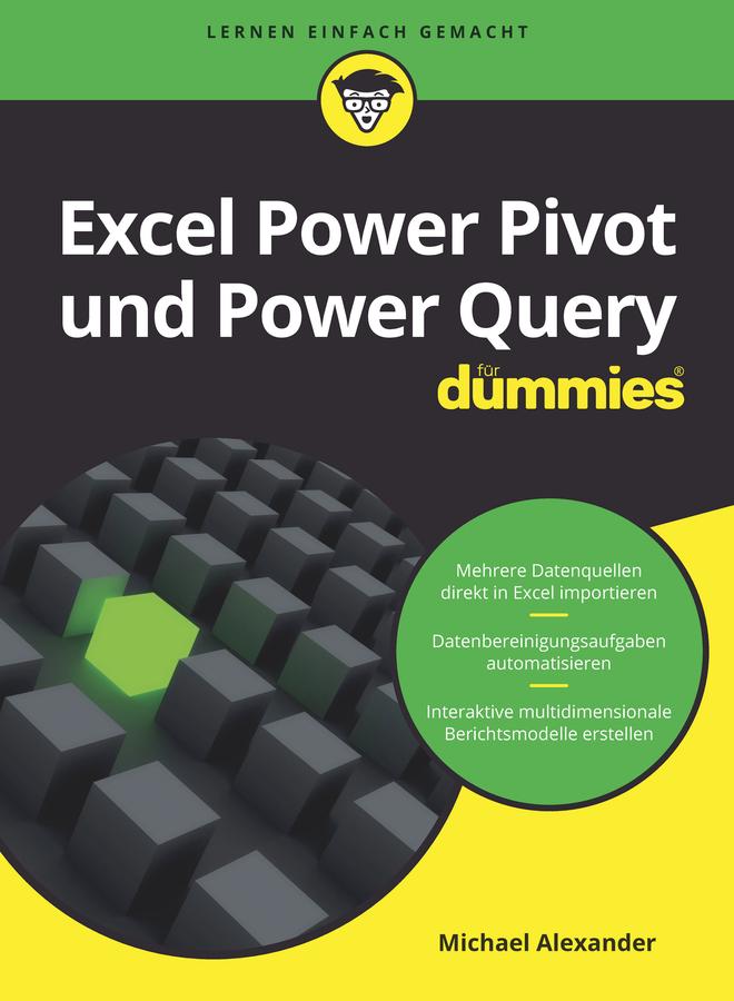 Vorderes Coverbild Excel Power Pivot und Power Query für Dummies