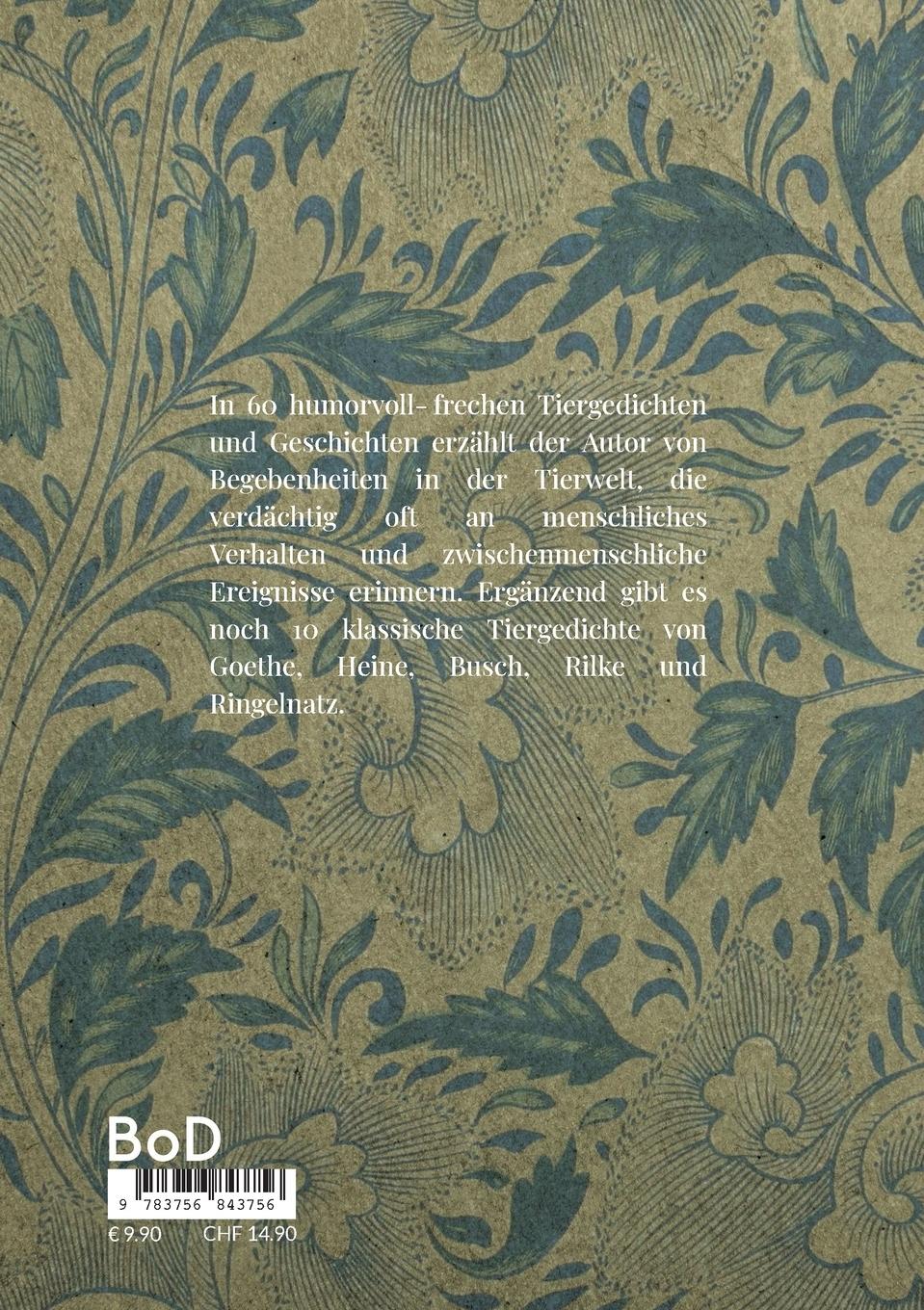 Rückseitencover Wenn Nilpferd, Maus und Motte schmunzeln