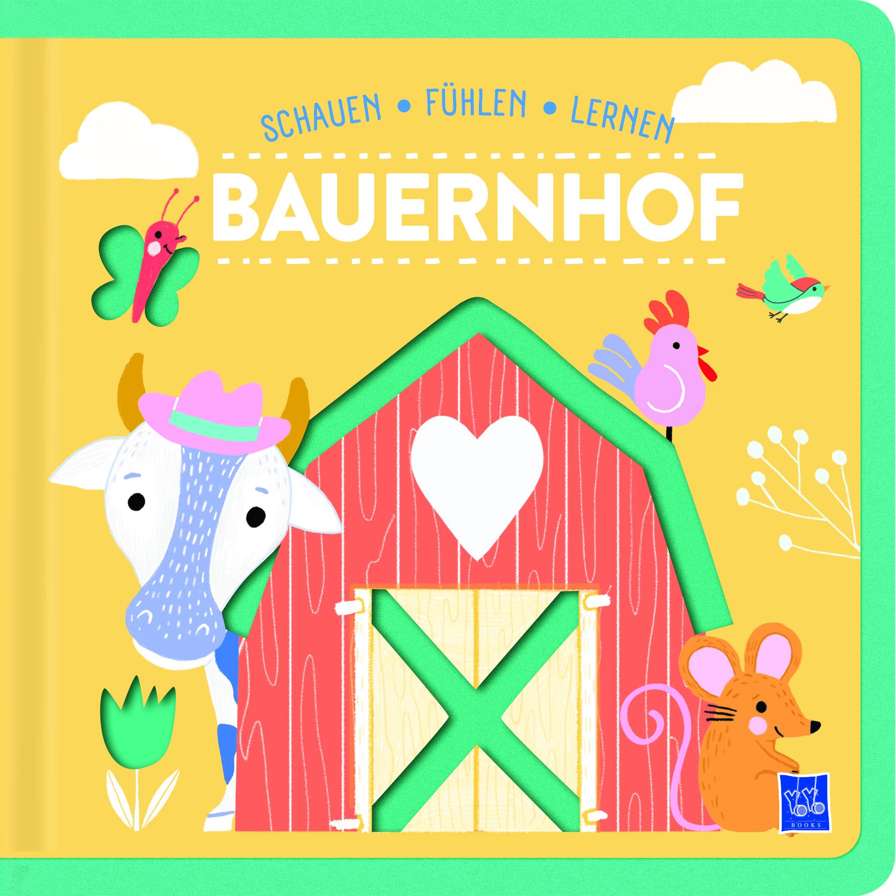 Vorderes Coverbild Schauen, Fühlen, Lernen - Bauernhof