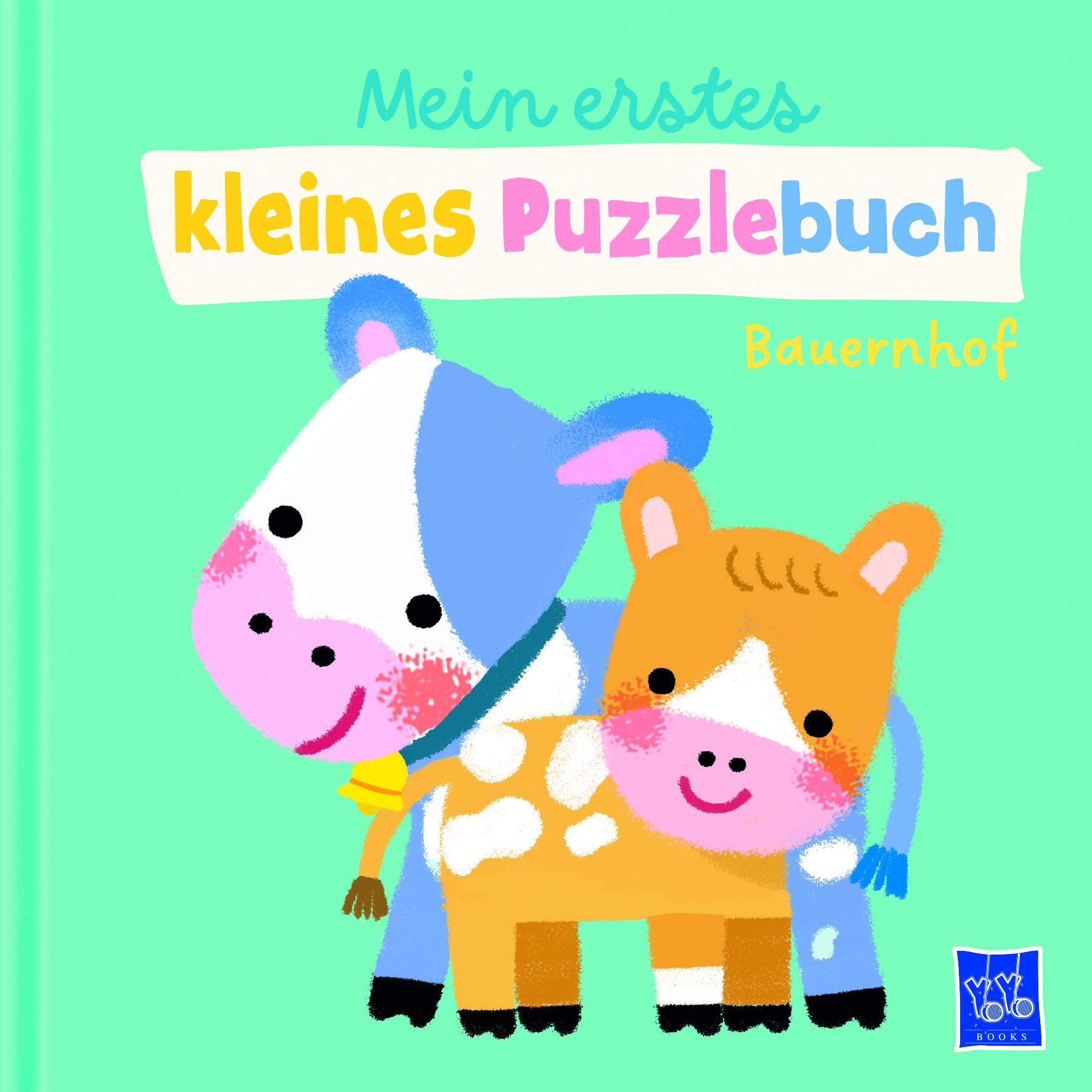 Vorderes Coverbild Mein erstes kleines Puzzlebuch - Bauernhof