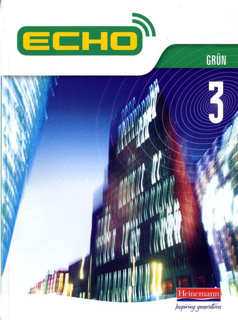 Vorderes Coverbild Echo 3 Grun Pupil Book