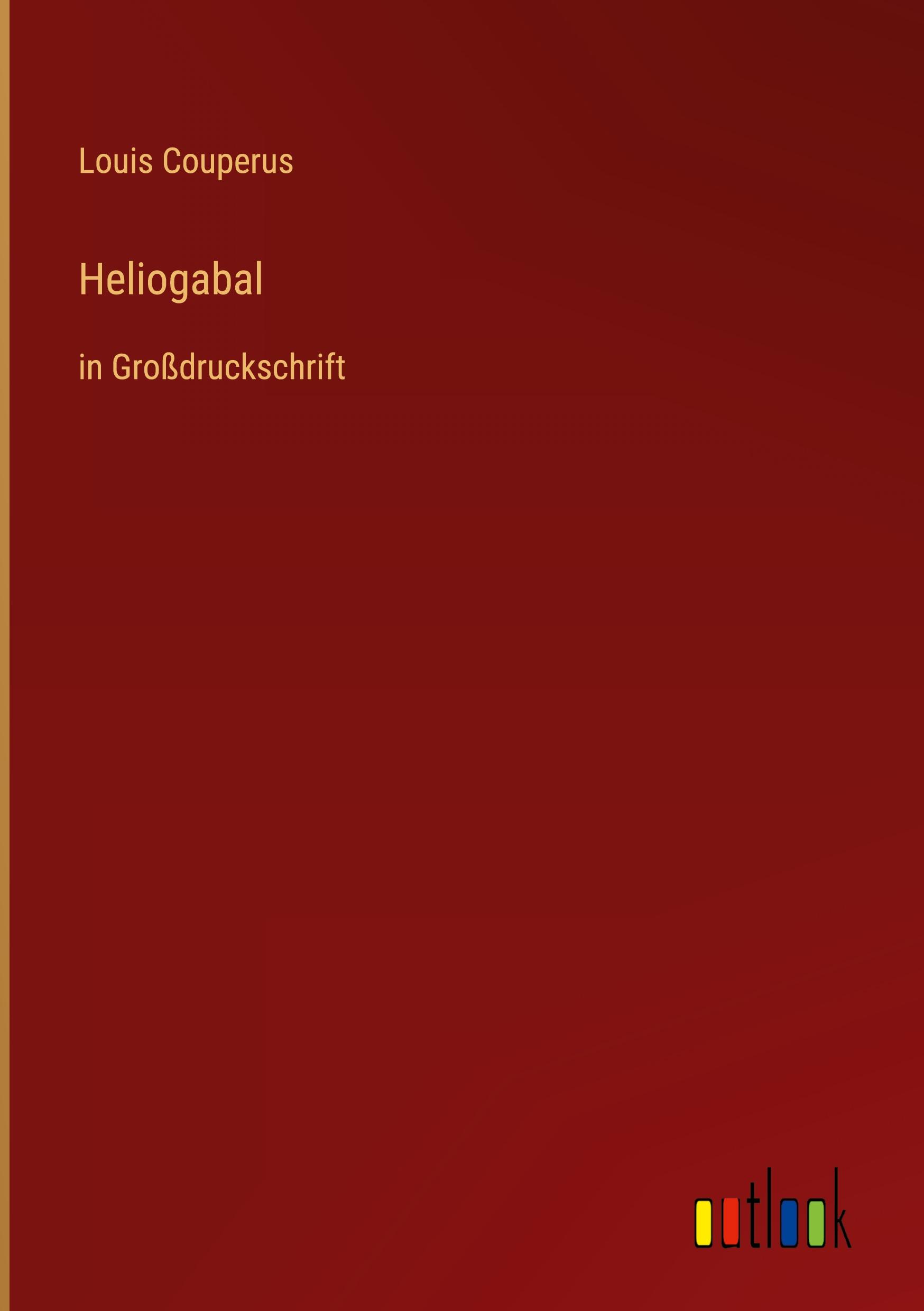 Vorderes Coverbild Heliogabal