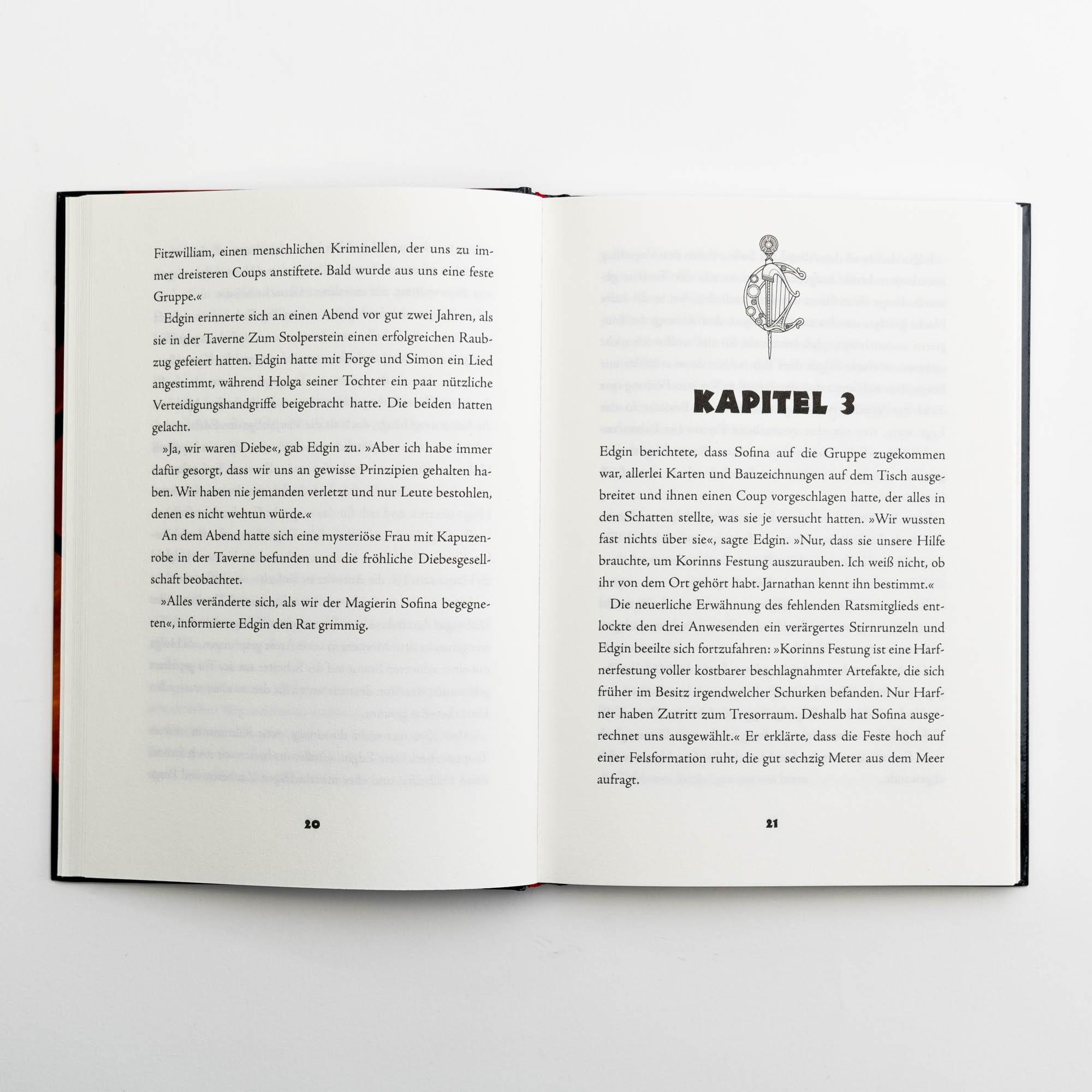 Beispielinhalt (Bild) Dungeons & Dragons. Ehre unter Dieben. Das Buch zum Film