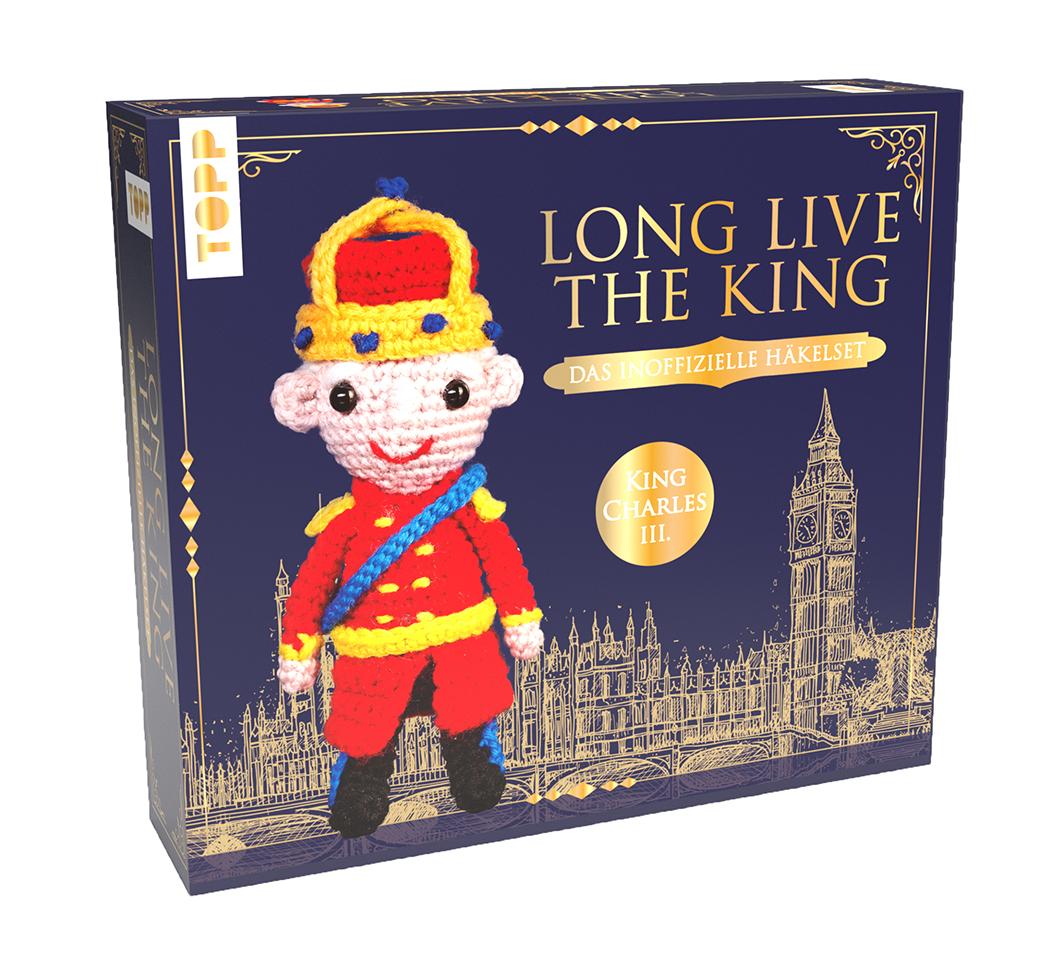 Vorderes Coverbild Häkelset Long live the King