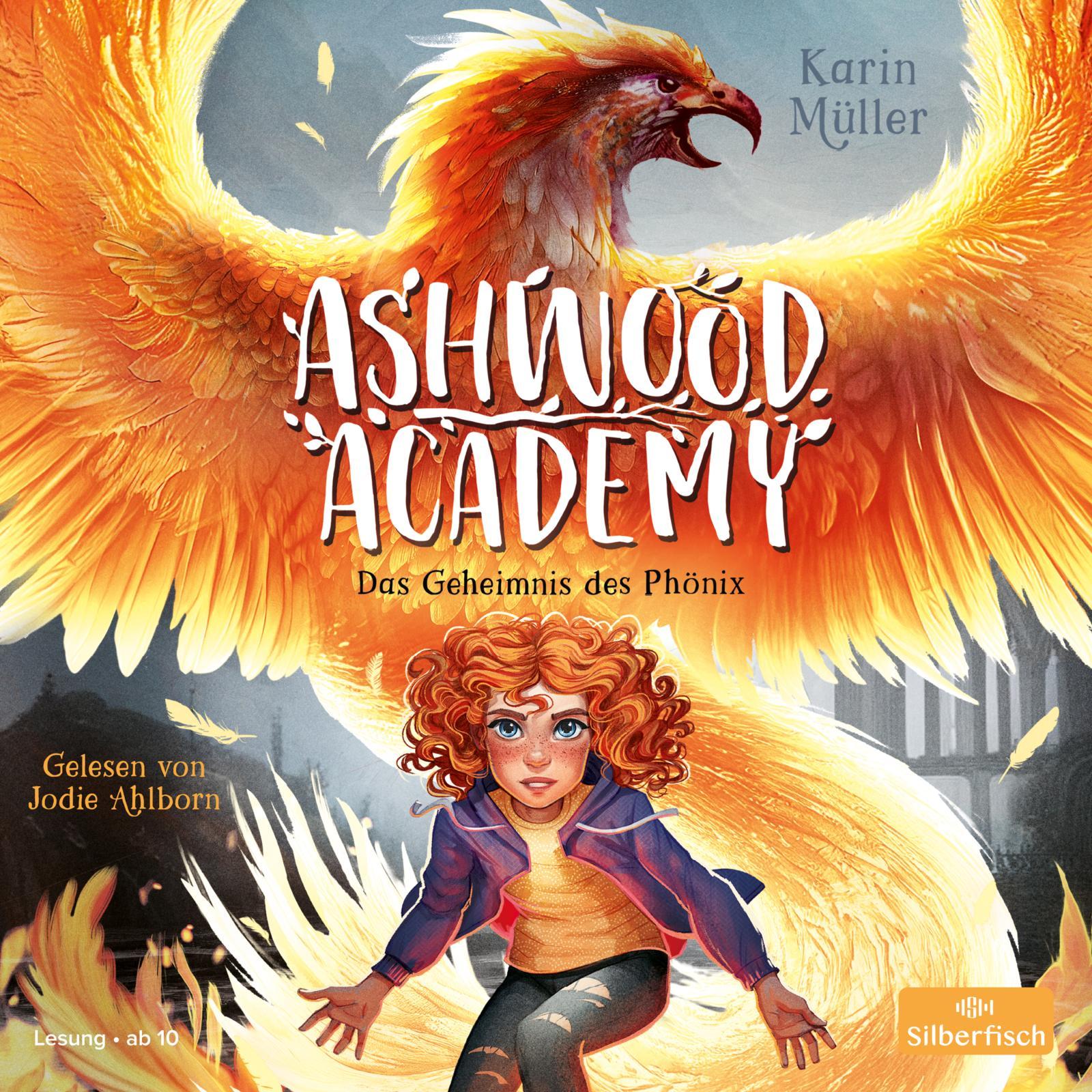 Vorderes Coverbild Ashwood Academy - Das Geheimnis des Phönix (Ashwood Academy 2)