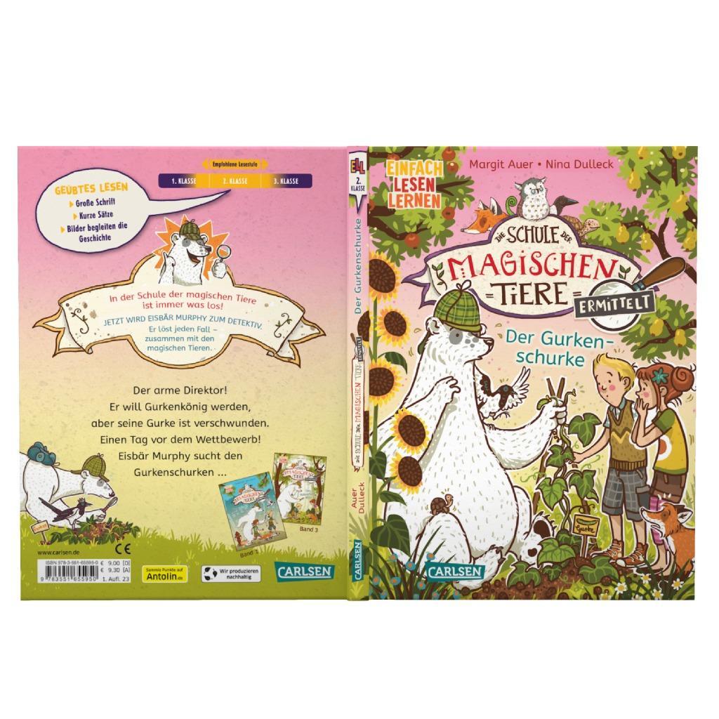Beispielinhalt (Bild) Die Schule der magischen Tiere ermittelt 5: Der Gurkenschurke
