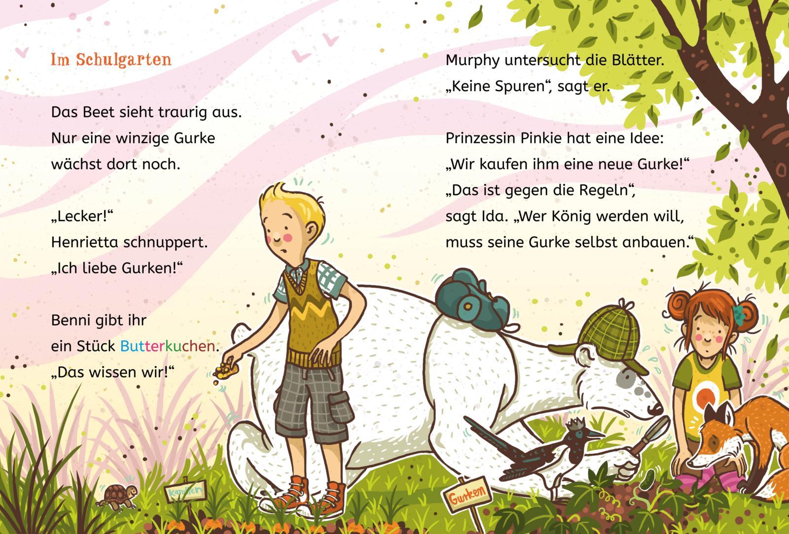 Beispielinhalt (Bild) Die Schule der magischen Tiere ermittelt 5: Der Gurkenschurke