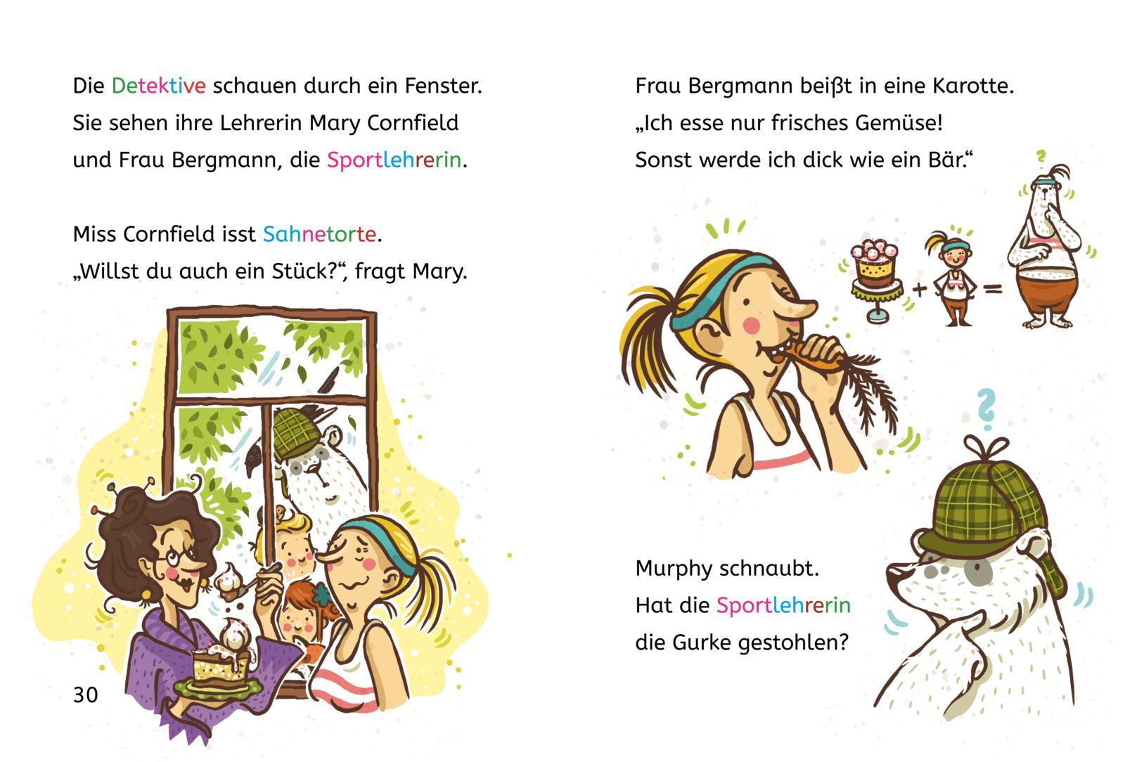 Beispielinhalt (Bild) Die Schule der magischen Tiere ermittelt 5: Der Gurkenschurke