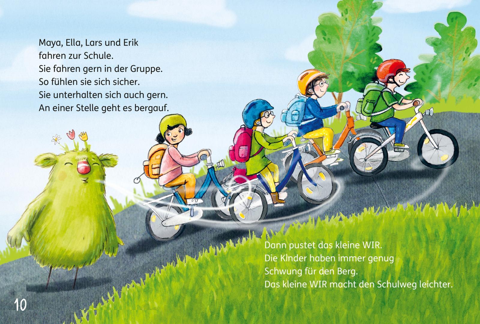 Beispielinhalt (Bild) Das kleine WIR in der 1. Klasse
