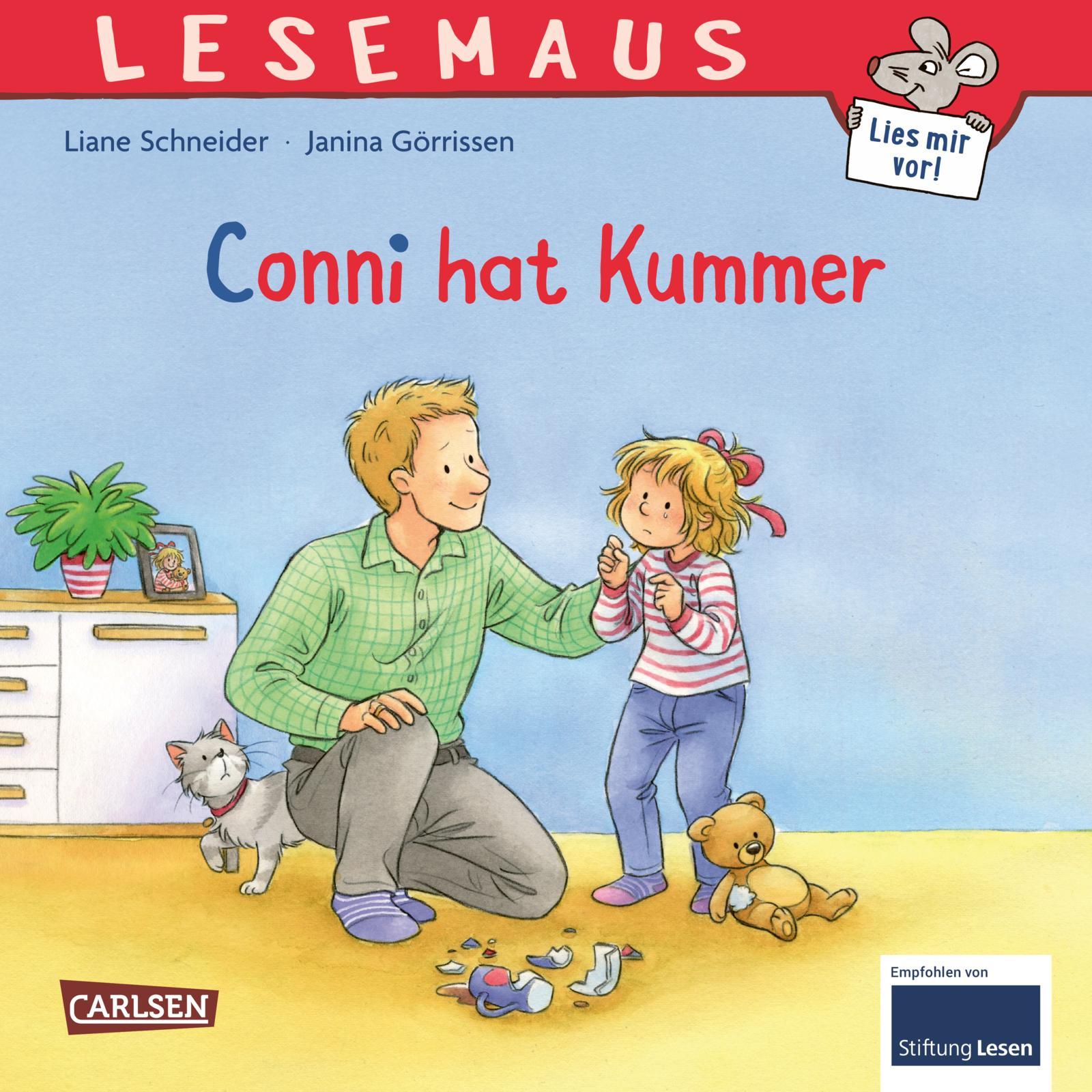 Vorderes Coverbild LESEMAUS 116: Conni hat Kummer