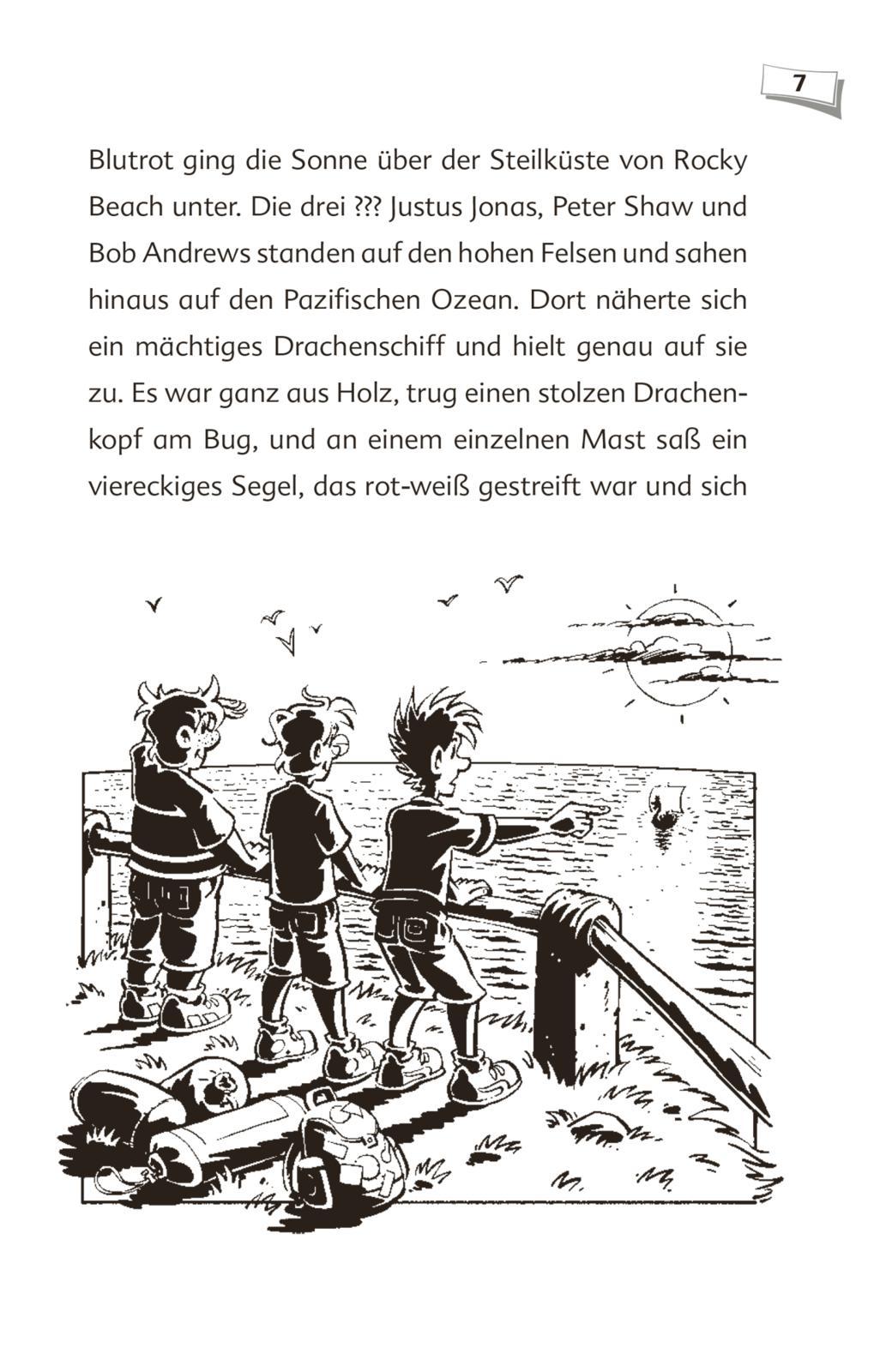 Beispielinhalt (Bild) Die drei ??? Kids Dein Fall: Der Wikingerschatz