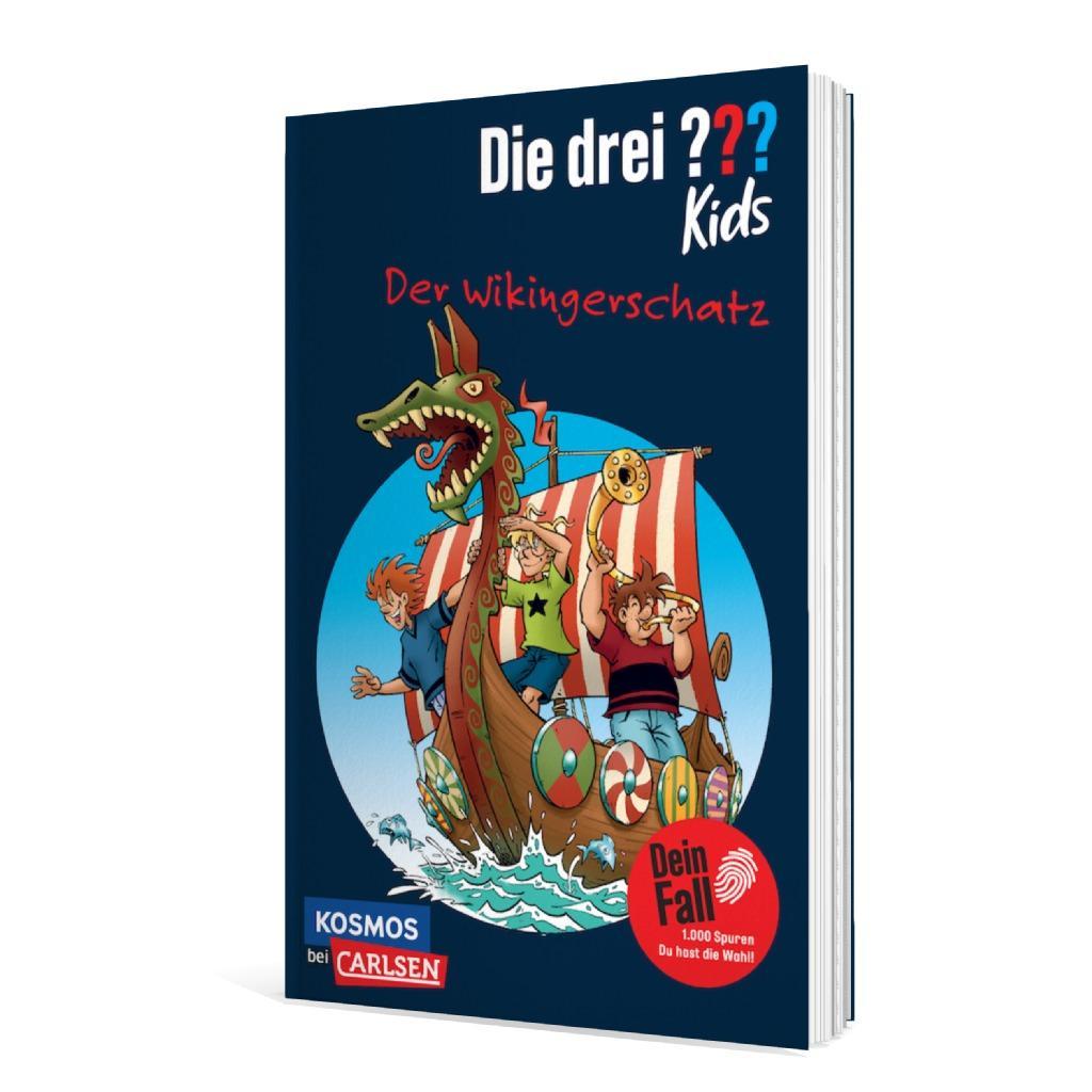 Beispielinhalt (Bild) Die drei ??? Kids Dein Fall: Der Wikingerschatz
