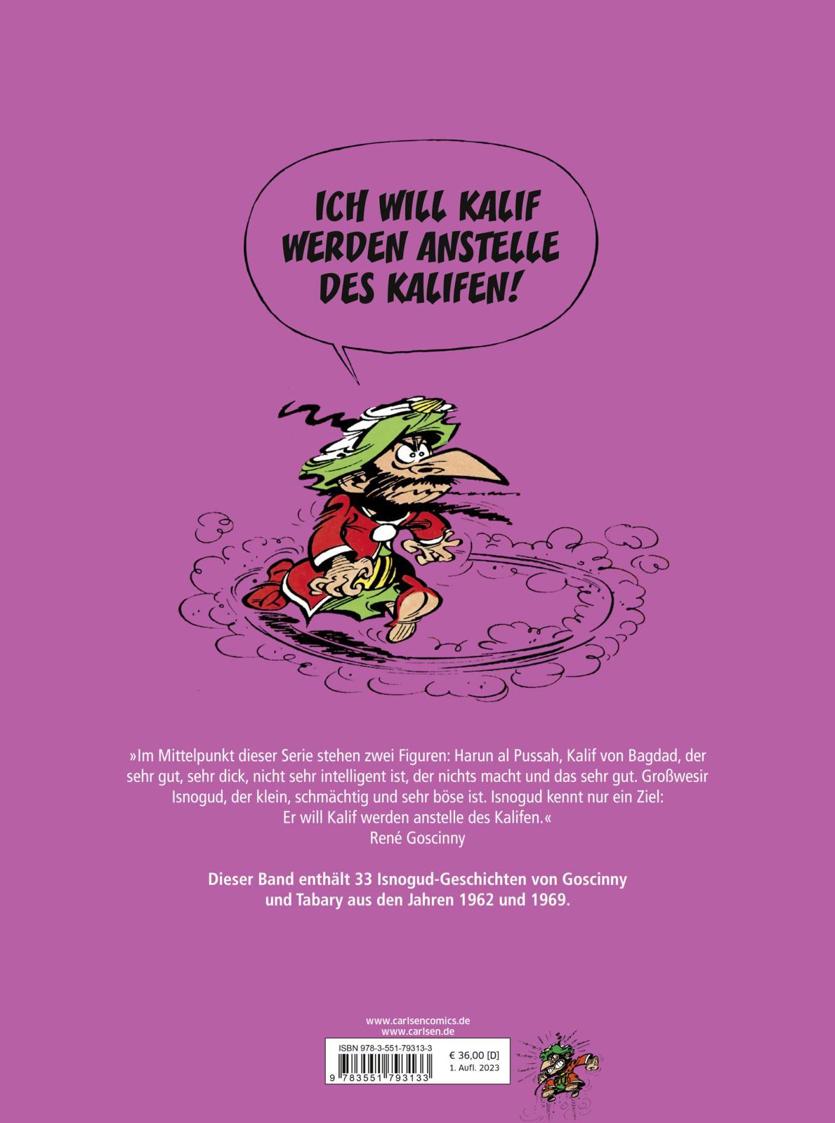Rückseitencover Isnogud Collection: Die Goscinny- und Tabary-Jahre 1962-1969
