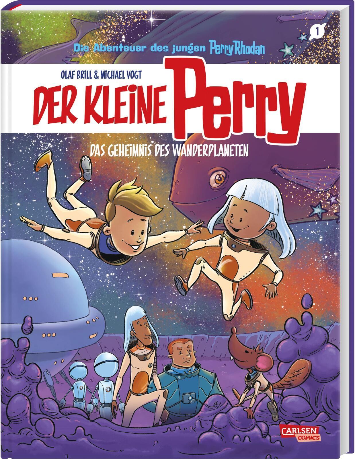 Vorderes Coverbild Der kleine Perry 1: Das Geheimnis des Wanderplaneten