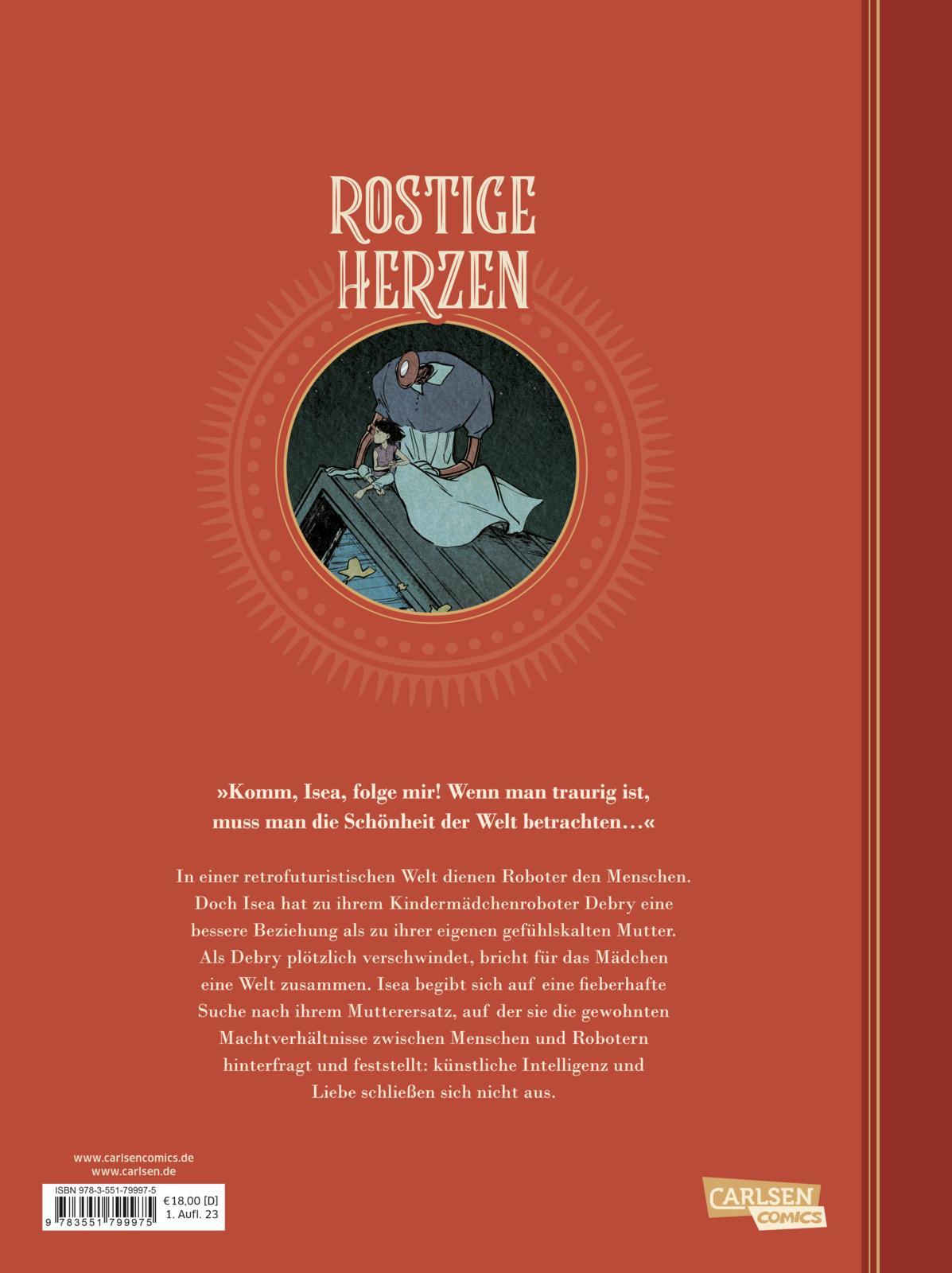 Rückseitencover Rostige Herzen 1: Debry, Cyrano und ich