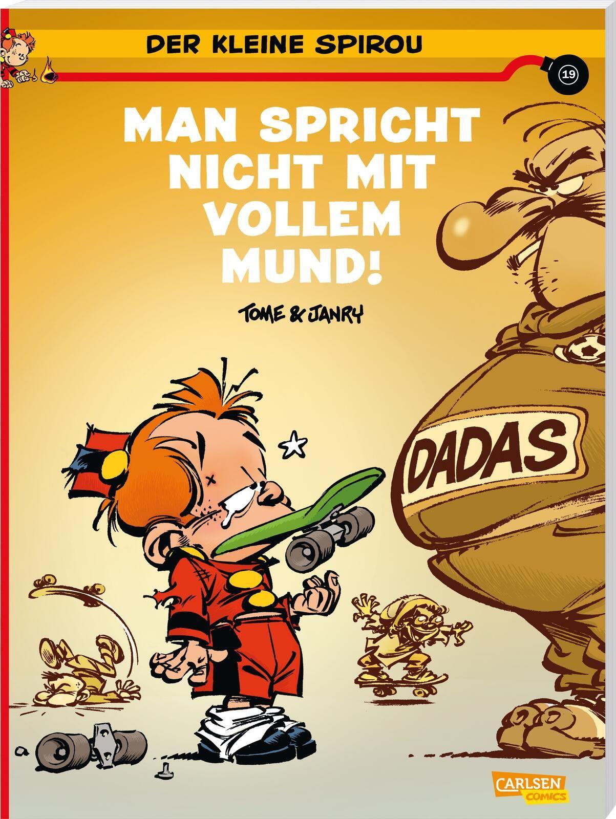 Vorderes Coverbild Der kleine Spirou 19: Man spricht nicht mit vollem Mund!!