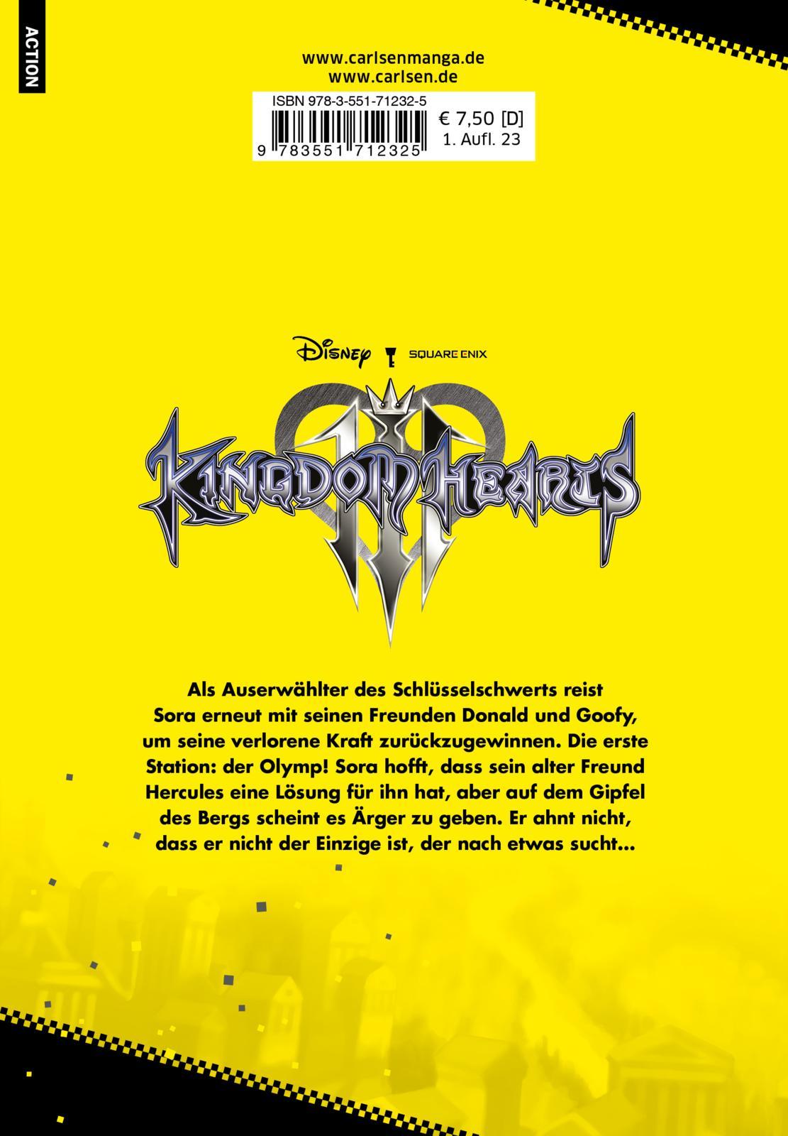 Rückseitencover Kingdom Hearts III 1