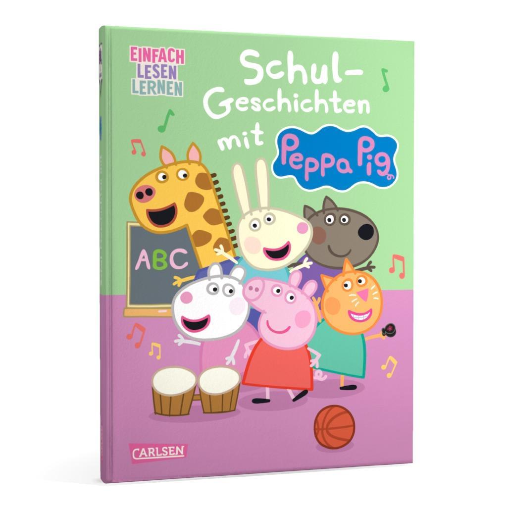 Beispielinhalt (Bild) Peppa Wutz: Schul-Geschichten mit Peppa Pig