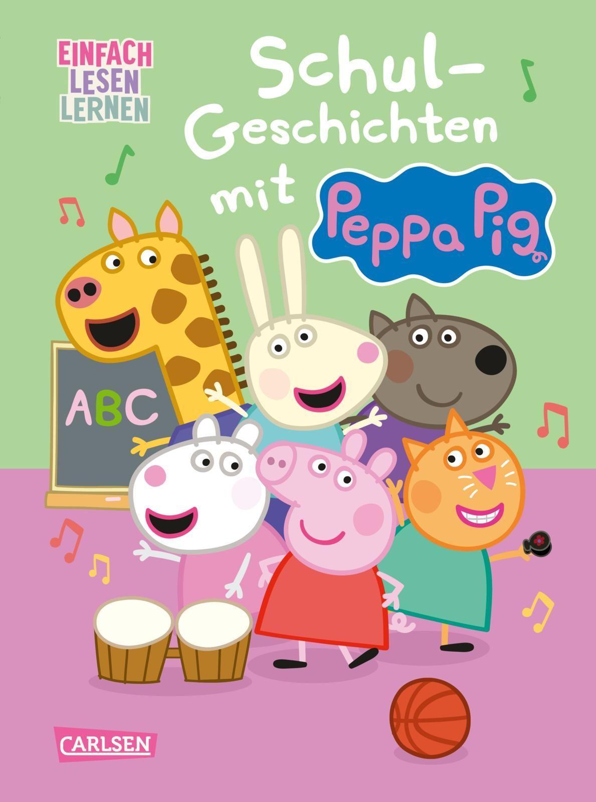 Vorderes Coverbild Peppa Wutz: Schul-Geschichten mit Peppa Pig