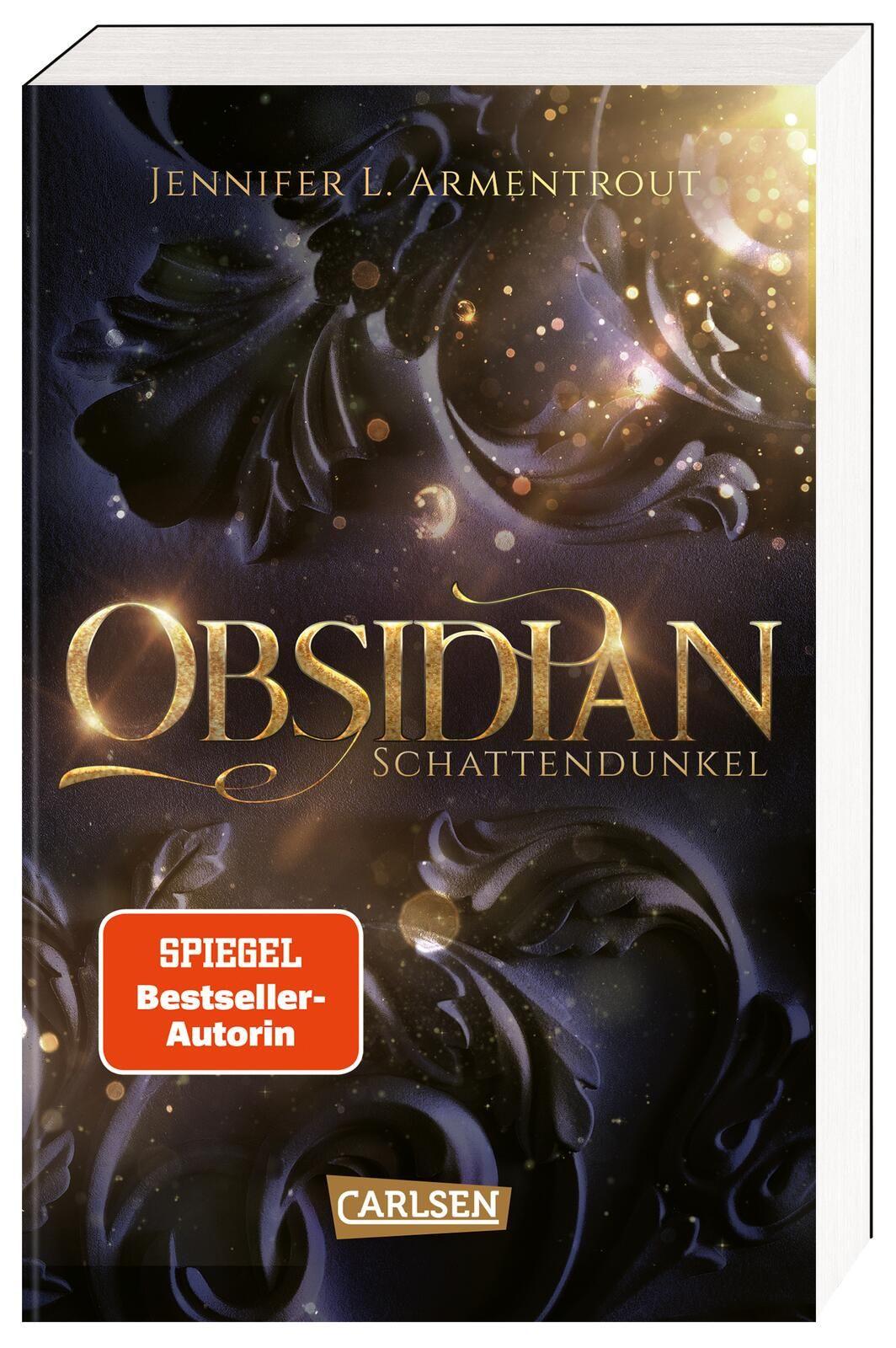 Vorderes Coverbild Obsidian 1: Obsidian. Schattendunkel