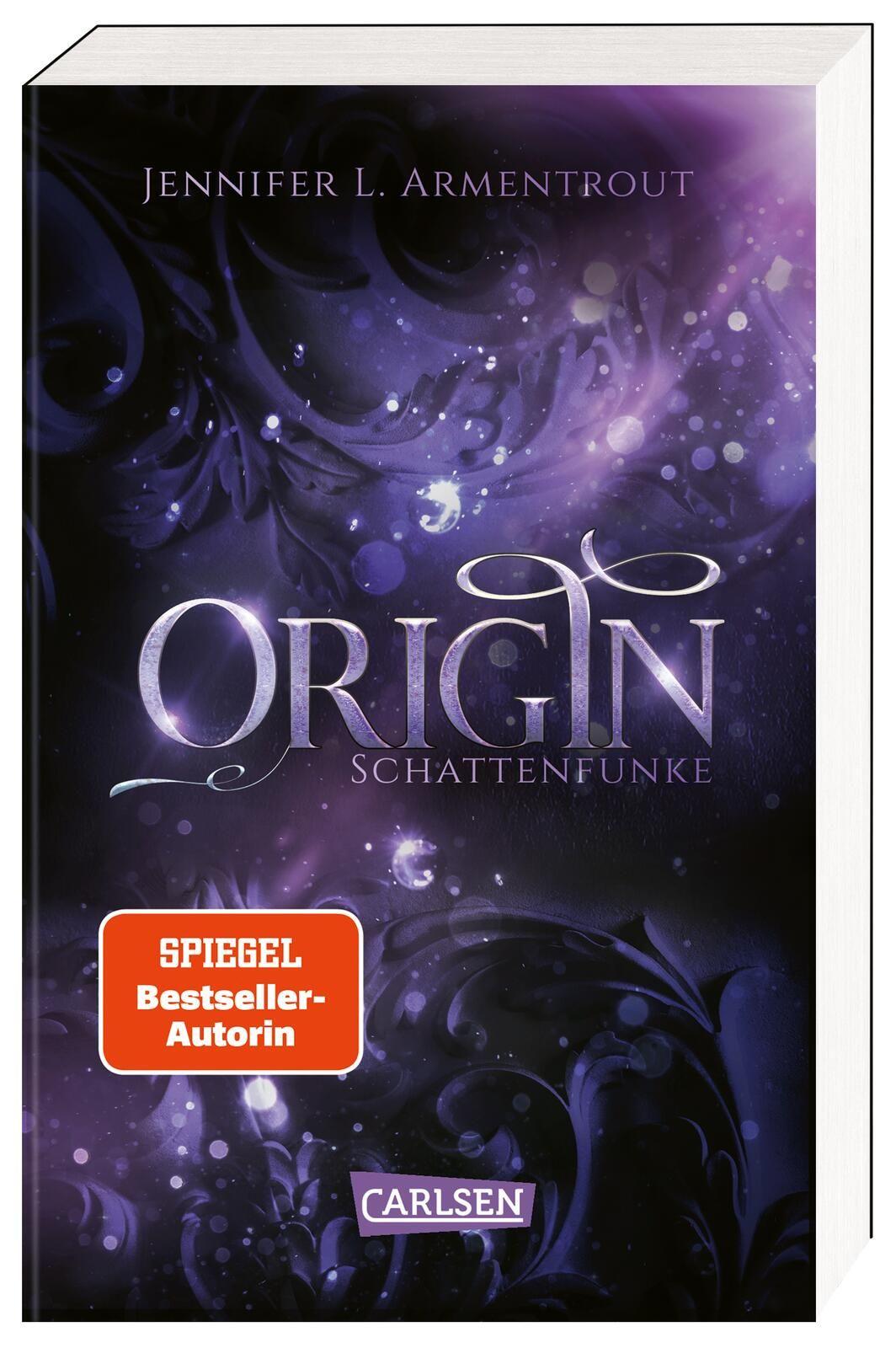 Vorderes Coverbild Obsidian 4: Origin. Schattenfunke