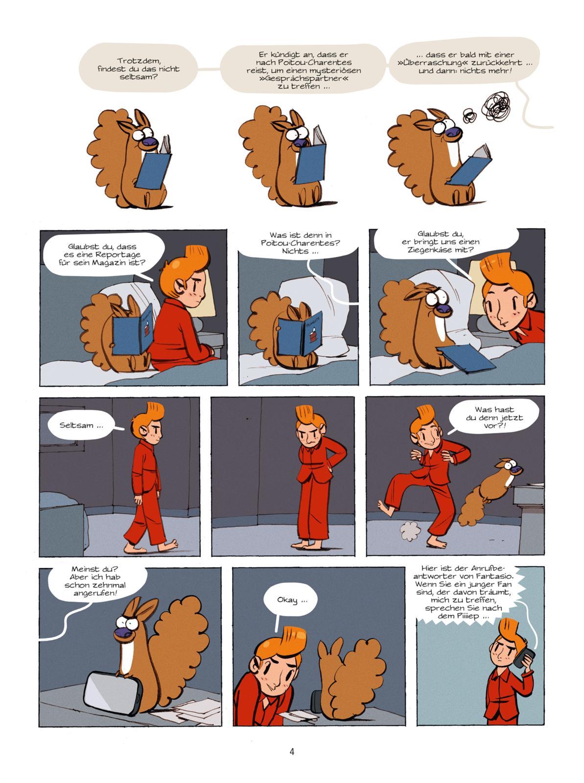 Beispielinhalt (Bild) Spirou und Fantasio Spezial 41: Spirou und das Comic-Syndrom
