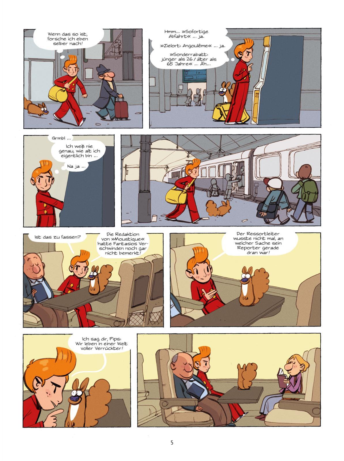 Beispielinhalt (Bild) Spirou und Fantasio Spezial 41: Spirou und das Comic-Syndrom