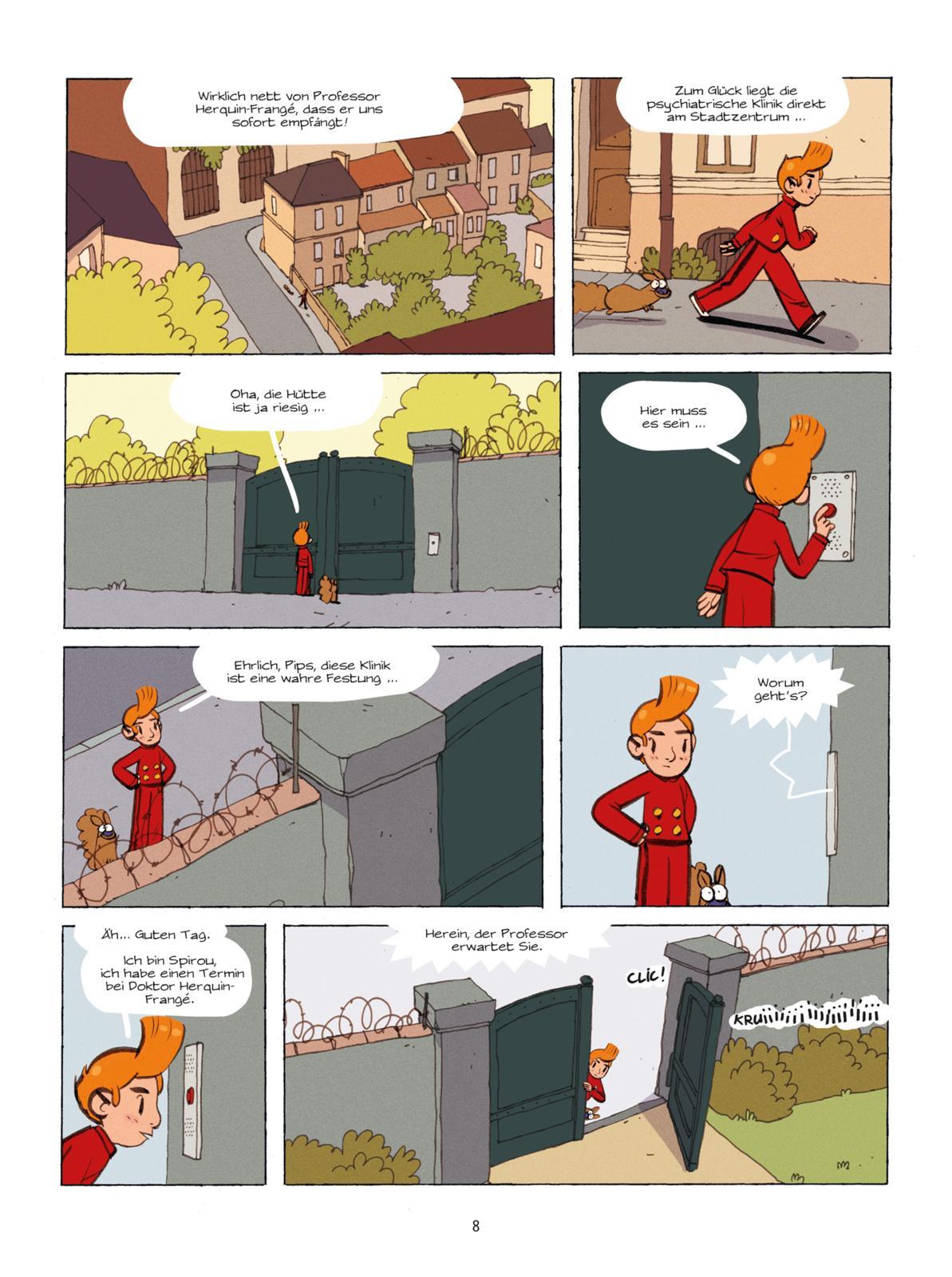 Beispielinhalt (Bild) Spirou und Fantasio Spezial 41: Spirou und das Comic-Syndrom