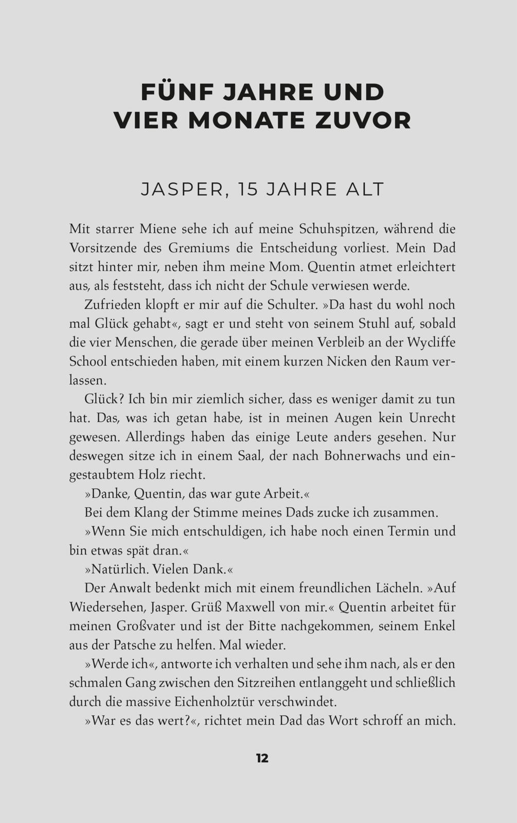 Beispielinhalt (Bild) Never Be My Enemy (Never Be 2)