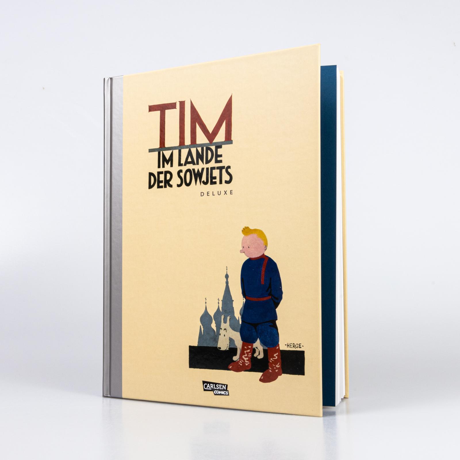 Beispielinhalt (Bild) Tim und Struppi: Tim im Lande der Sowjets - Vorzugsausgabe