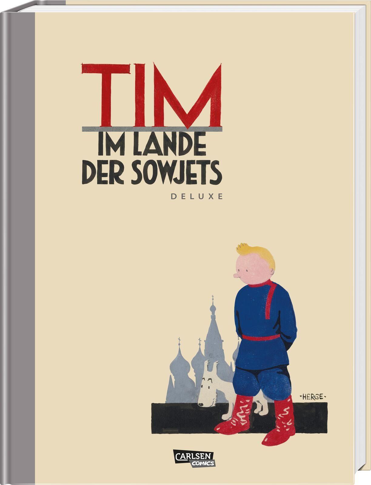 Vorderes Coverbild Tim und Struppi: Tim im Lande der Sowjets - Vorzugsausgabe