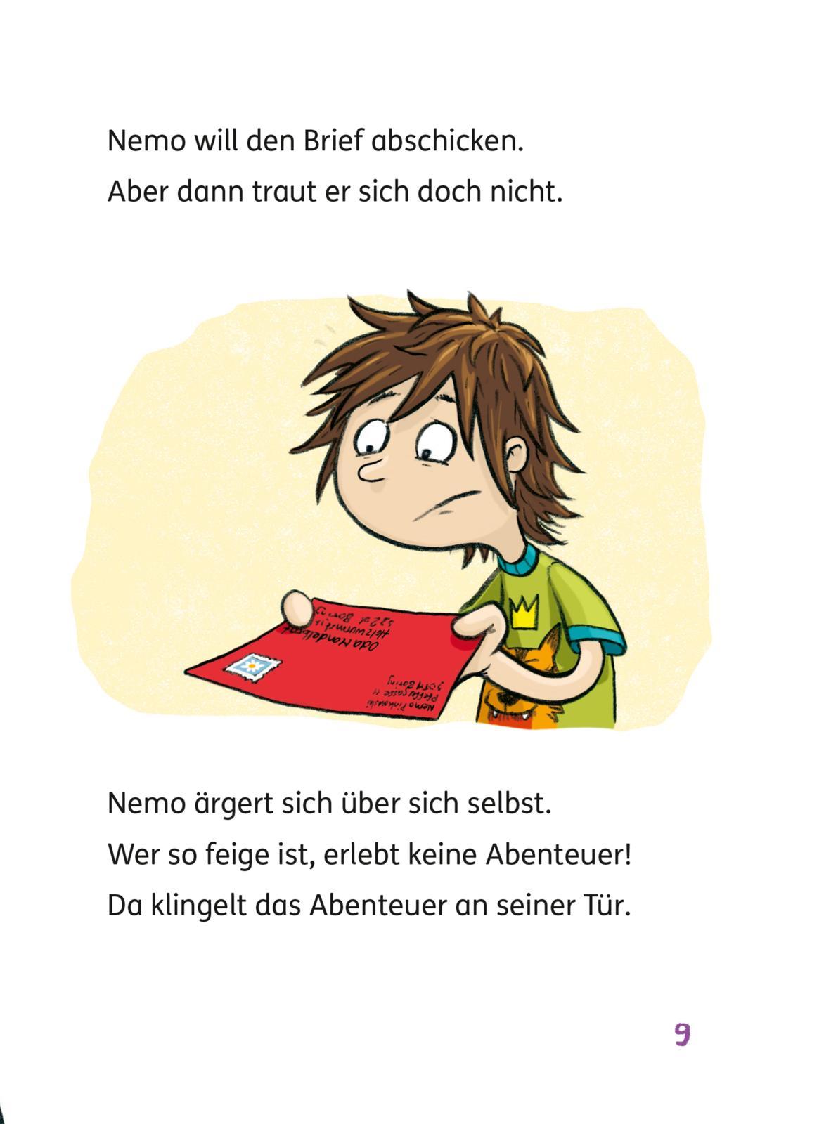 Beispielinhalt (Bild) Bitte nicht öffnen, sonst ... 1: Yeti-Ritter-Schneegewitter