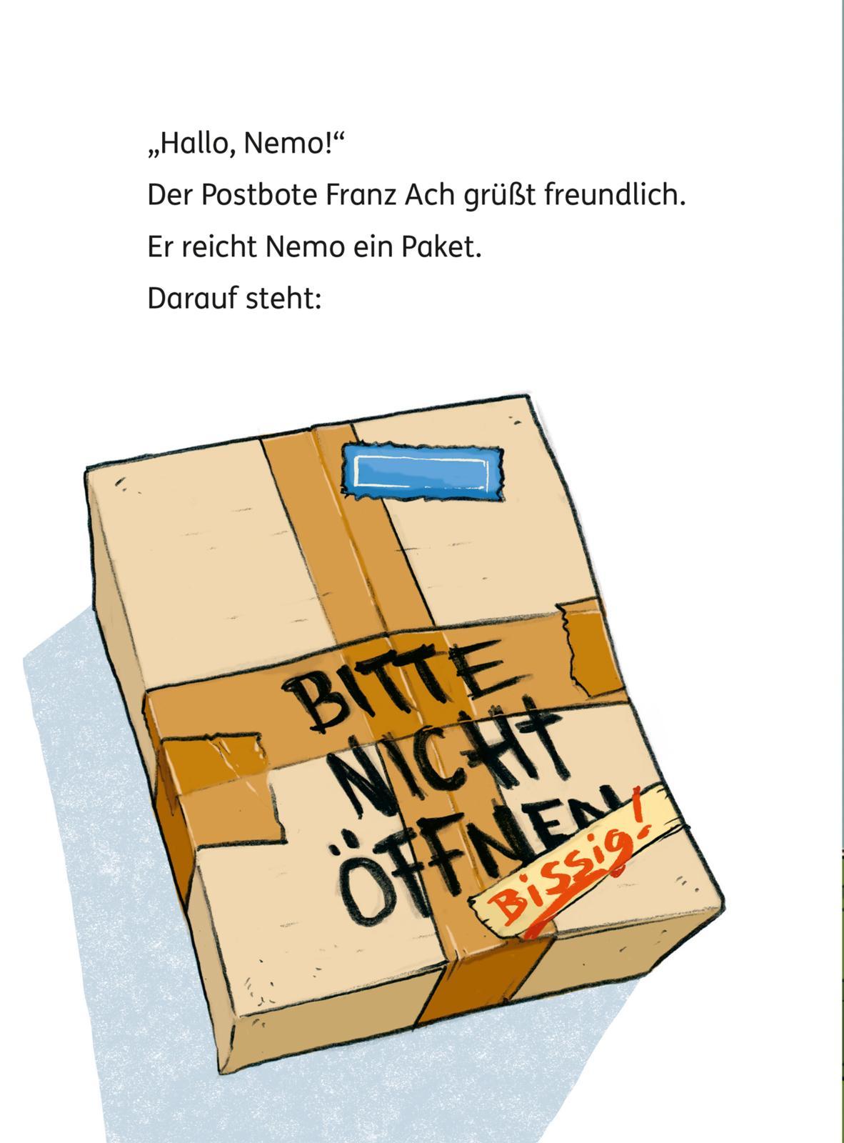 Beispielinhalt (Bild) Bitte nicht öffnen, sonst ... 1: Yeti-Ritter-Schneegewitter