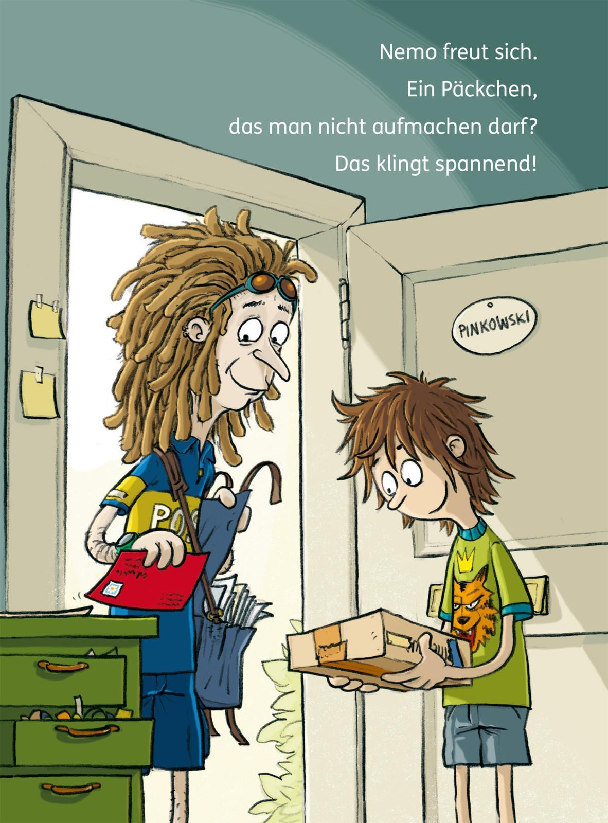 Beispielinhalt (Bild) Bitte nicht öffnen, sonst ... 1: Yeti-Ritter-Schneegewitter