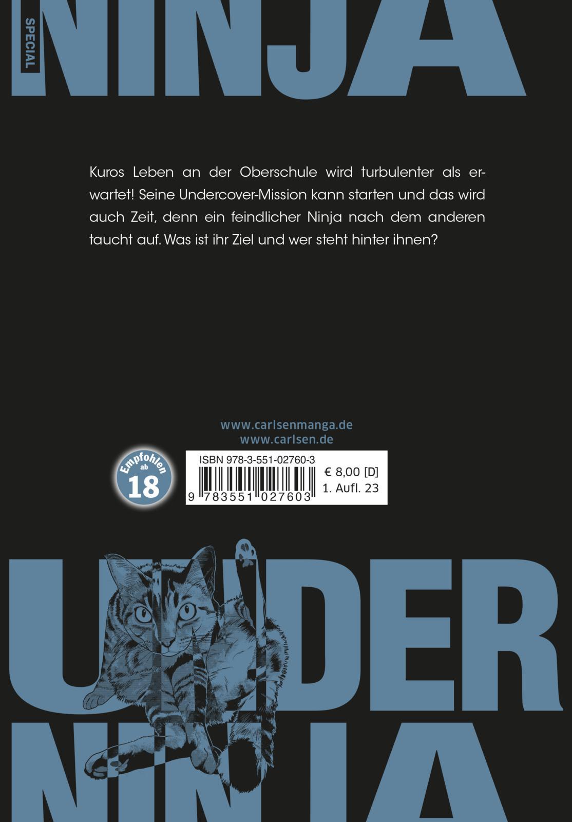 Rückseitencover Under Ninja 4