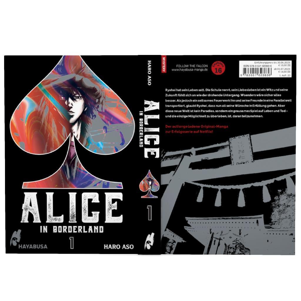 Beispielinhalt (Bild) Alice in Borderland: Doppelband-Edition 1