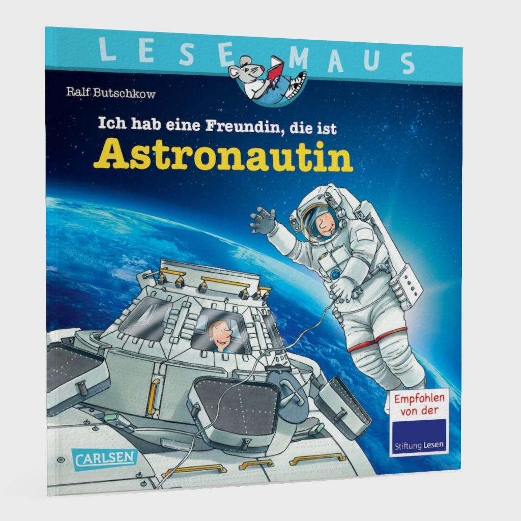 Beispielinhalt (Bild) LESEMAUS 162: Ich hab eine Freundin, die ist Astronautin