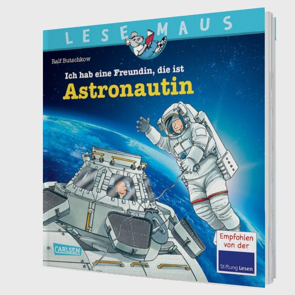 Beispielinhalt (Bild) LESEMAUS 162: Ich hab eine Freundin, die ist Astronautin
