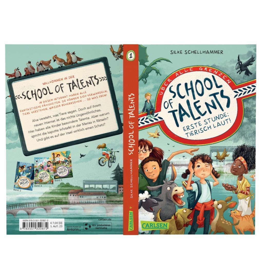 Beispielinhalt (Bild) School of Talents 1: Erste Stunde: Tierisch laut!