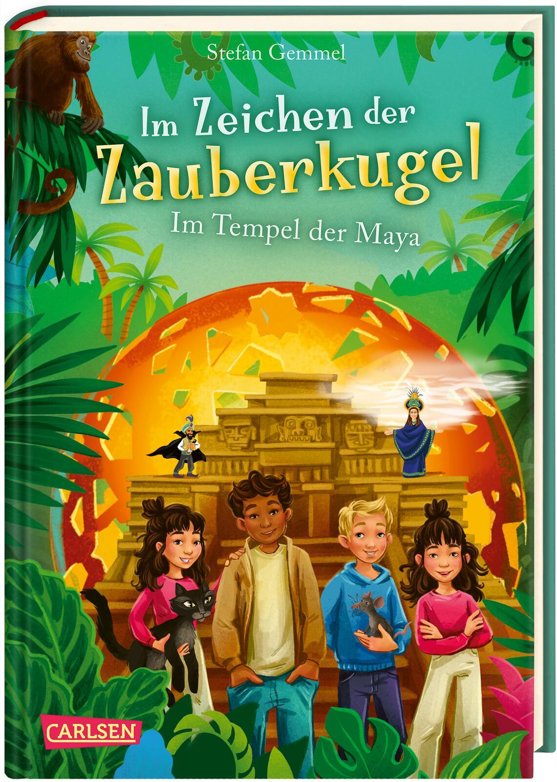 Vorderes Coverbild Im Zeichen der Zauberkugel 9: Im Tempel der Maya