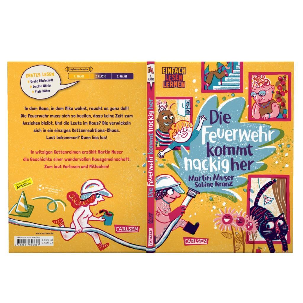 Beispielinhalt (Bild) Die Feuerwehr kommt nackig her