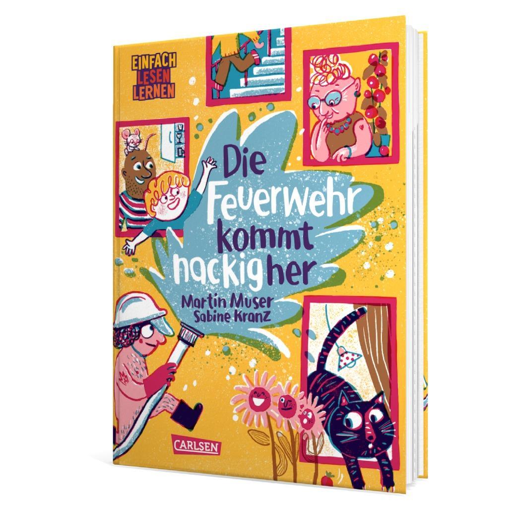 Beispielinhalt (Bild) Die Feuerwehr kommt nackig her