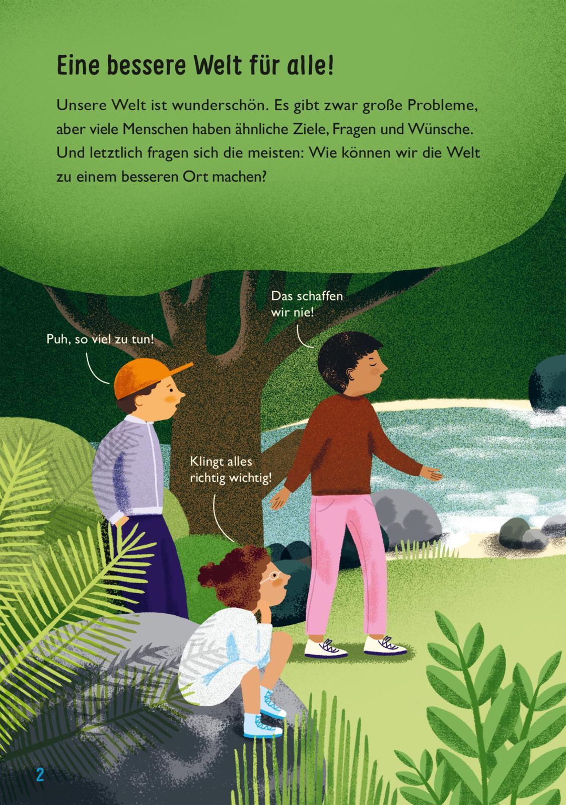 Beispielinhalt (Bild) Eine Welt für alle